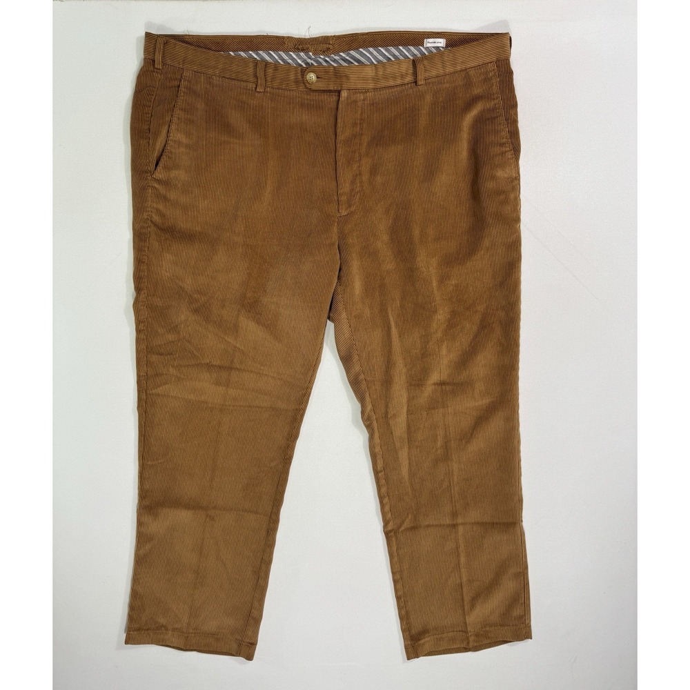 Patrick James Corduroy Pants Mens 40 (Measures 43x28) Brown Stretch